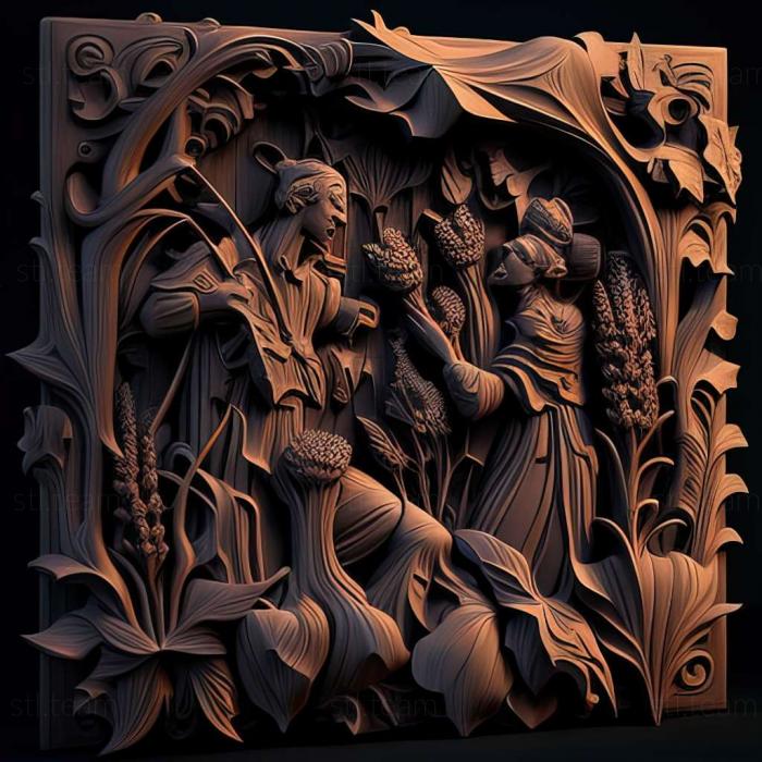 3D модель Гра Ender Lilies Quietus of the Knights (STL)